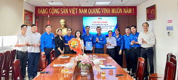 Thường trực Tỉnh Đoàn gặp gỡ đoàn đại biểu tỉnh dự Đại hội Hội Liên hiệp Thanh niên Việt Nam lần thứ IX