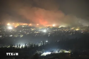 Căng thẳng tại Trung Đông: Israel không kích quy mô lớn tại Syria