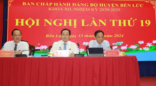 Bến Lức: Thực hiện đạt và vượt 14/14 chỉ tiêu Nghị quyết năm 2024