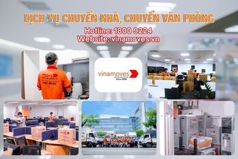 Chuyển văn phòng và chuyển nhà từ TP.HCM đến cách tỉnh, thành khác cùng Vinamoves