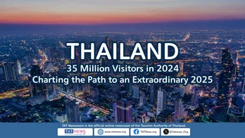 Thailand attracts over 35 million international tourists in 2024