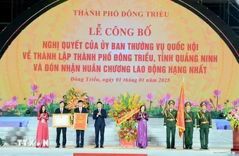 Thành phố Đông Triều là điểm kết nối của vùng tam giác kinh tế trọng điểm Bắc Bộ