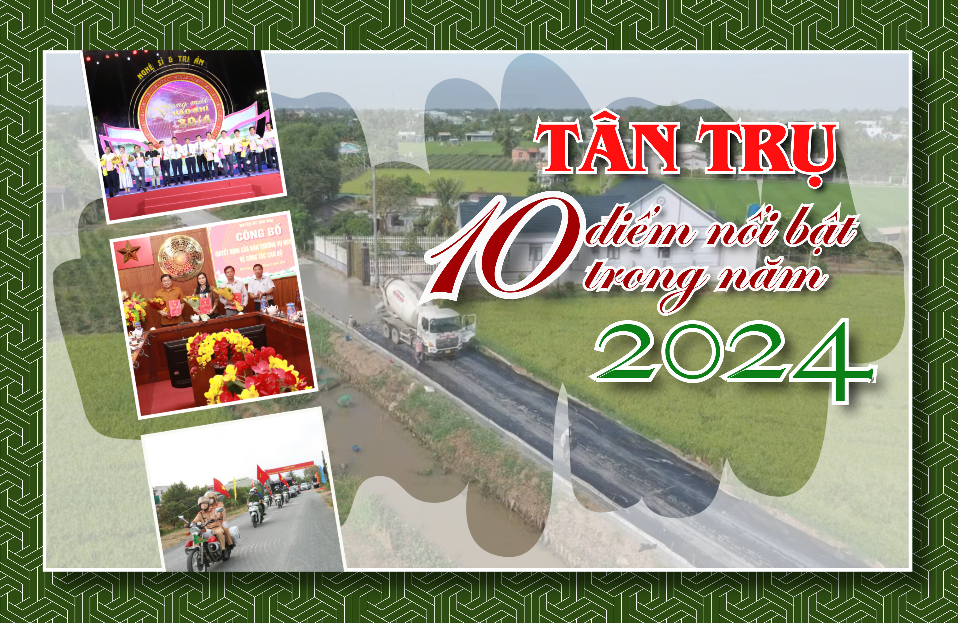 Tân Trụ: 10 điểm nổi bật trong năm 2024