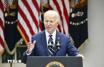 Ông Biden tái khẳng định Mỹ sẽ duy trì hỗ trợ quân sự cho Ukraine