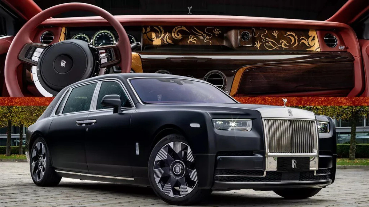 Dự án Rolls-Royce Phantom độ rồng có tên Phantom Dragon vừa được thương hiệu Anh hé lộ là một xe 