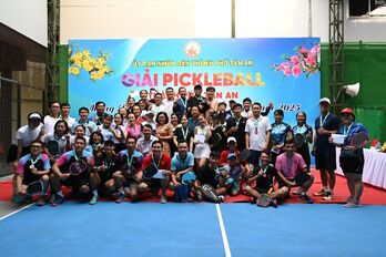 TP.Tân An tổ chức Giải Pickleball mừng Đảng, mừng Xuân Ất Tỵ năm 2025