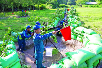 Đưa lực lượng vũ trang tỉnh lên tầm cao mới