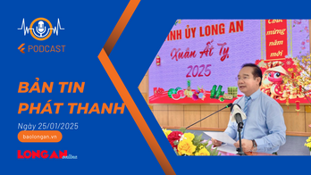 Bản tin phát thanh ngày 25/01/2025