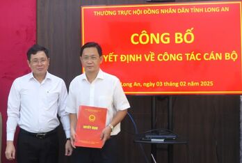 Bổ nhiệm ông Lê Huỳnh Phúc giữ chức vụ Phó Chánh Văn phòng Đoàn ĐBQH và HĐND tỉnh