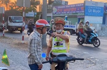 Bảo đảm giao thông an toàn thông suốt trên tuyến Quốc lộ N2