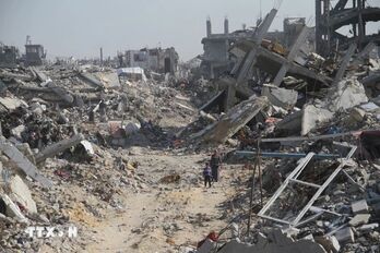 Palestine và các nước Arab phối hợp khởi động quá trình tái thiết Gaza