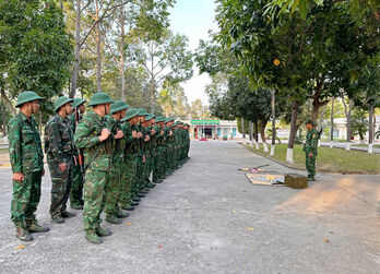 Tiểu đoàn Huấn luyện - Cơ động sẵn sàng cho công tác huấn luyện chiến sĩ mới