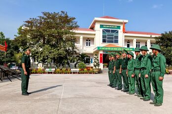 Bộ Chỉ huy Bộ đội Biên phòng tỉnh kiểm tra công tác chuẩn bị huấn luyện tại các Đồn Biên phòng