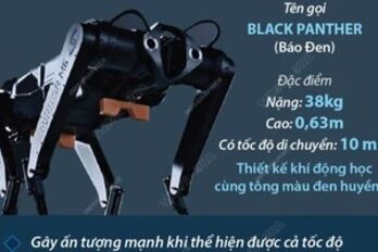 Black Panther - Robot 4 chân nhanh nhất thế giới