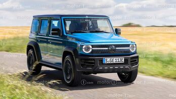 Mercedes-Benz lại nhá hàng mini G-Class, ngang cỡ Suzuki Jimny