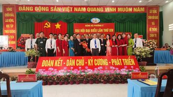 Phường 2, thị xã Kiến Tường tổ chức thành công Đại hội đại biểu nhiệm kỳ 2025-2030