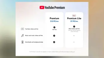 YouTube Premium Lite ra mắt