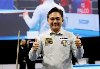 Vietnamese player pockets three-cushion carom World Cup title