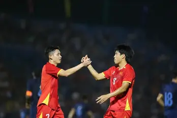 Vietnam defeats Cambodia 2-1 in friendly match