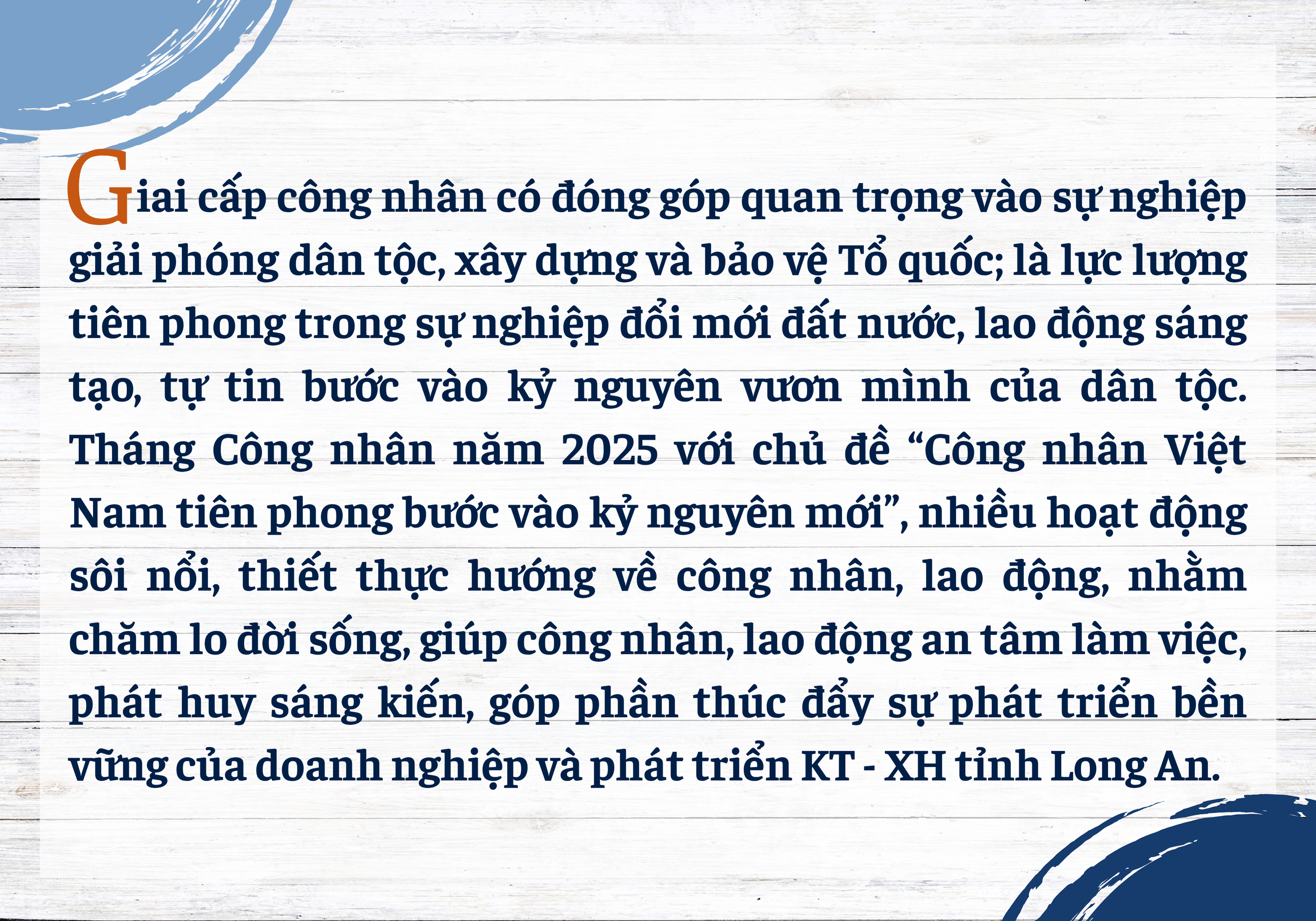 Đồng hành, chia sẻ, phát huy vai trò tiên phong của công nhân