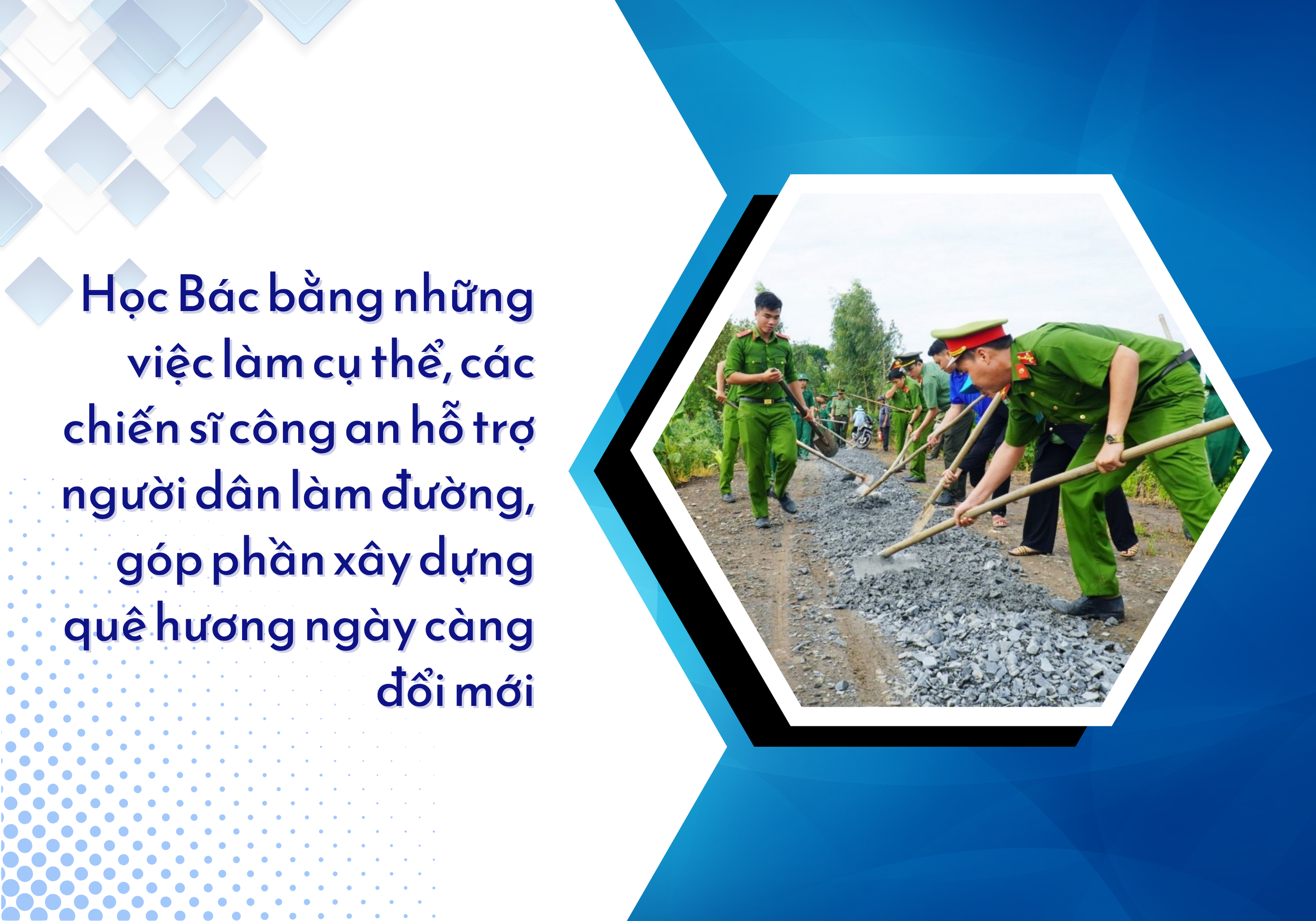 Thiết thực những hoạt động học tập và làm theo gương Bác
