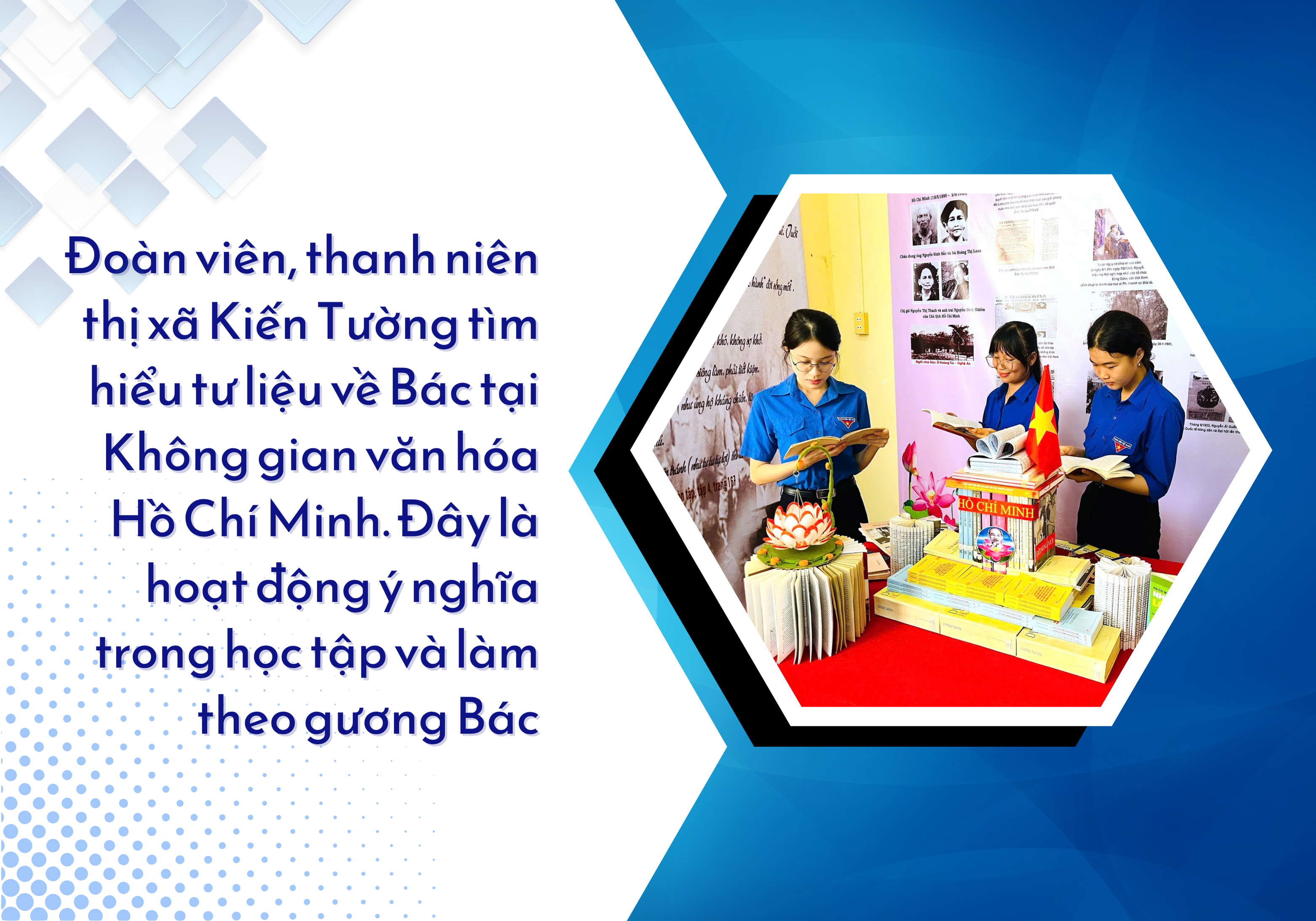 Thiết thực những hoạt động học tập và làm theo gương Bác