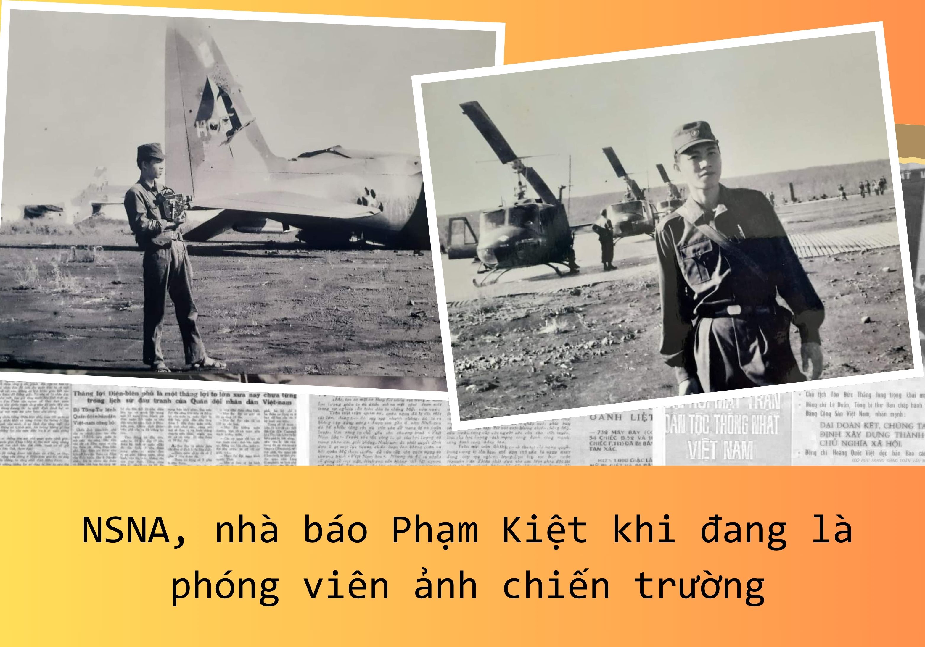 Nghe nhà báo chiến trường kể chuyện