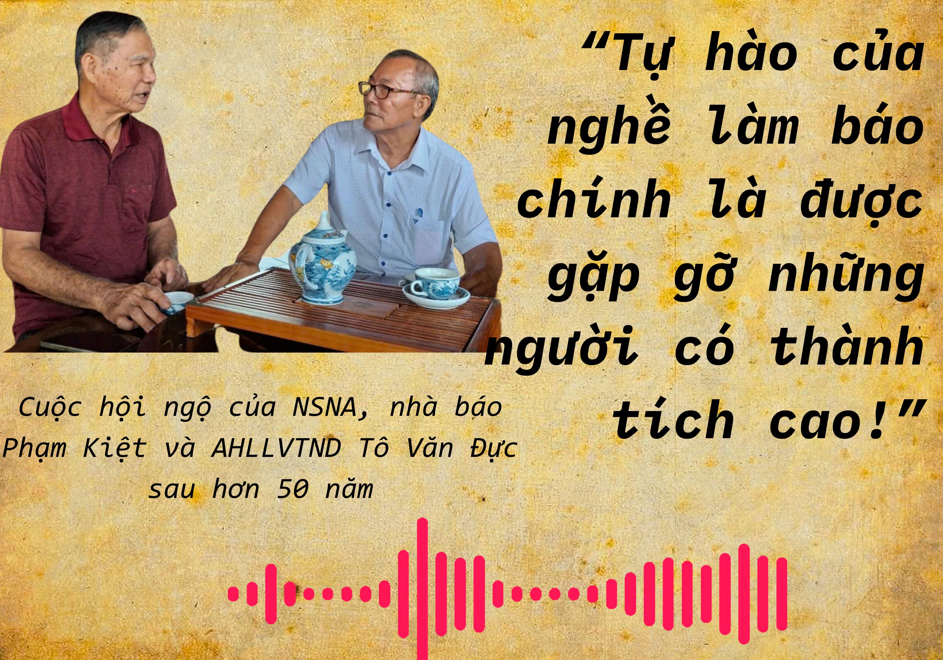 Nghe nhà báo chiến trường kể chuyện