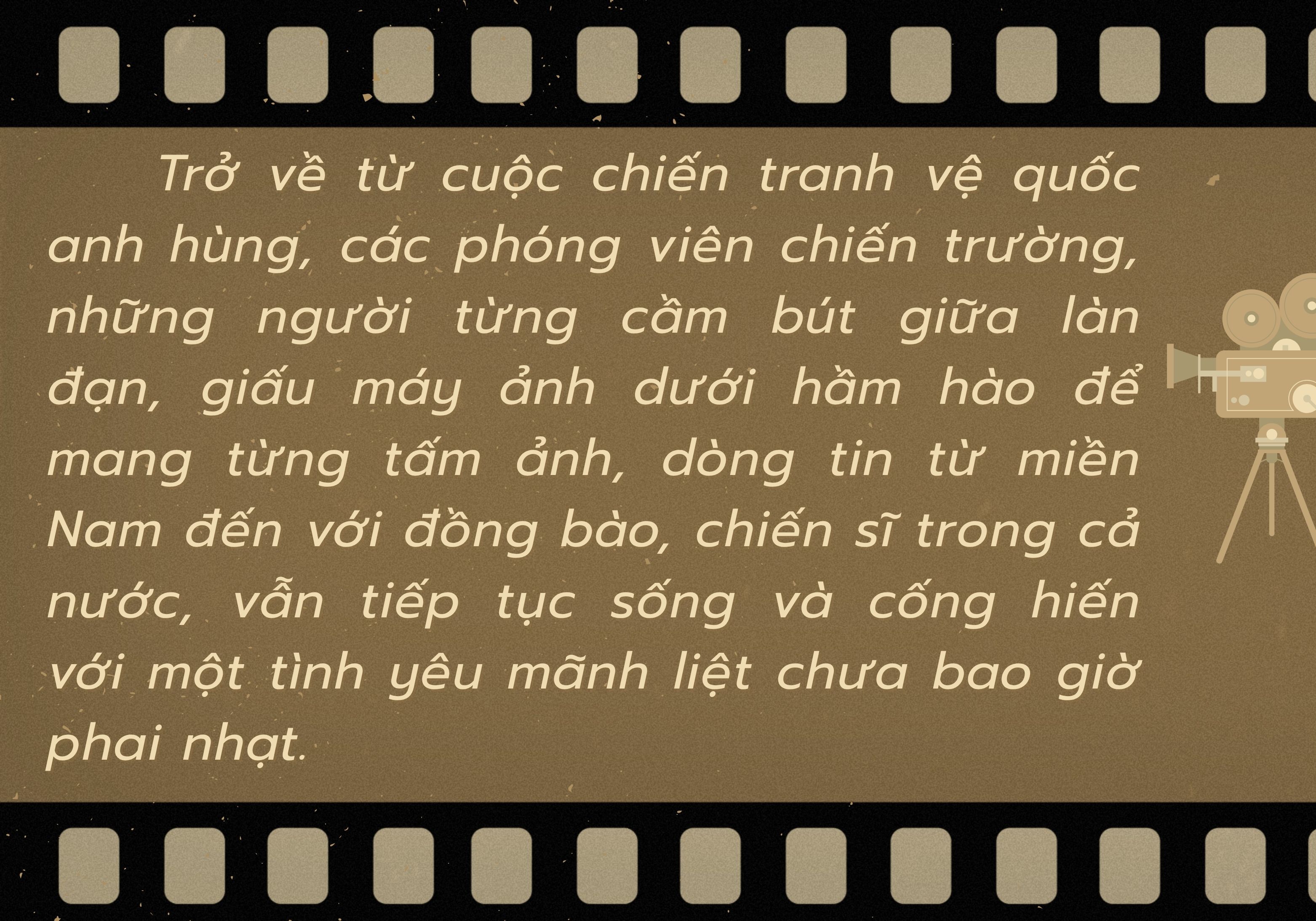 Nghe nhà báo chiến trường kể chuyện