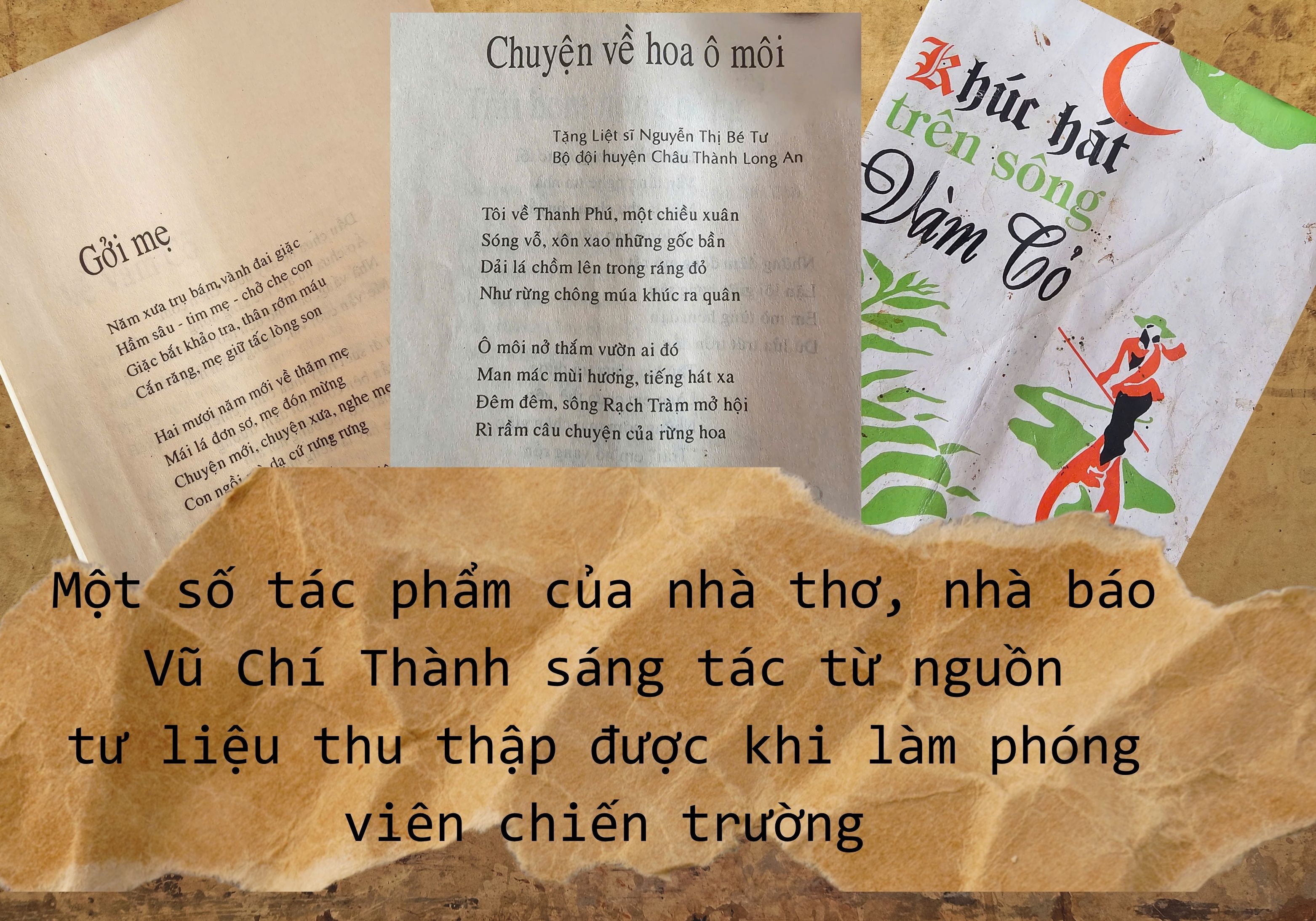 Nghe nhà báo chiến trường kể chuyện
