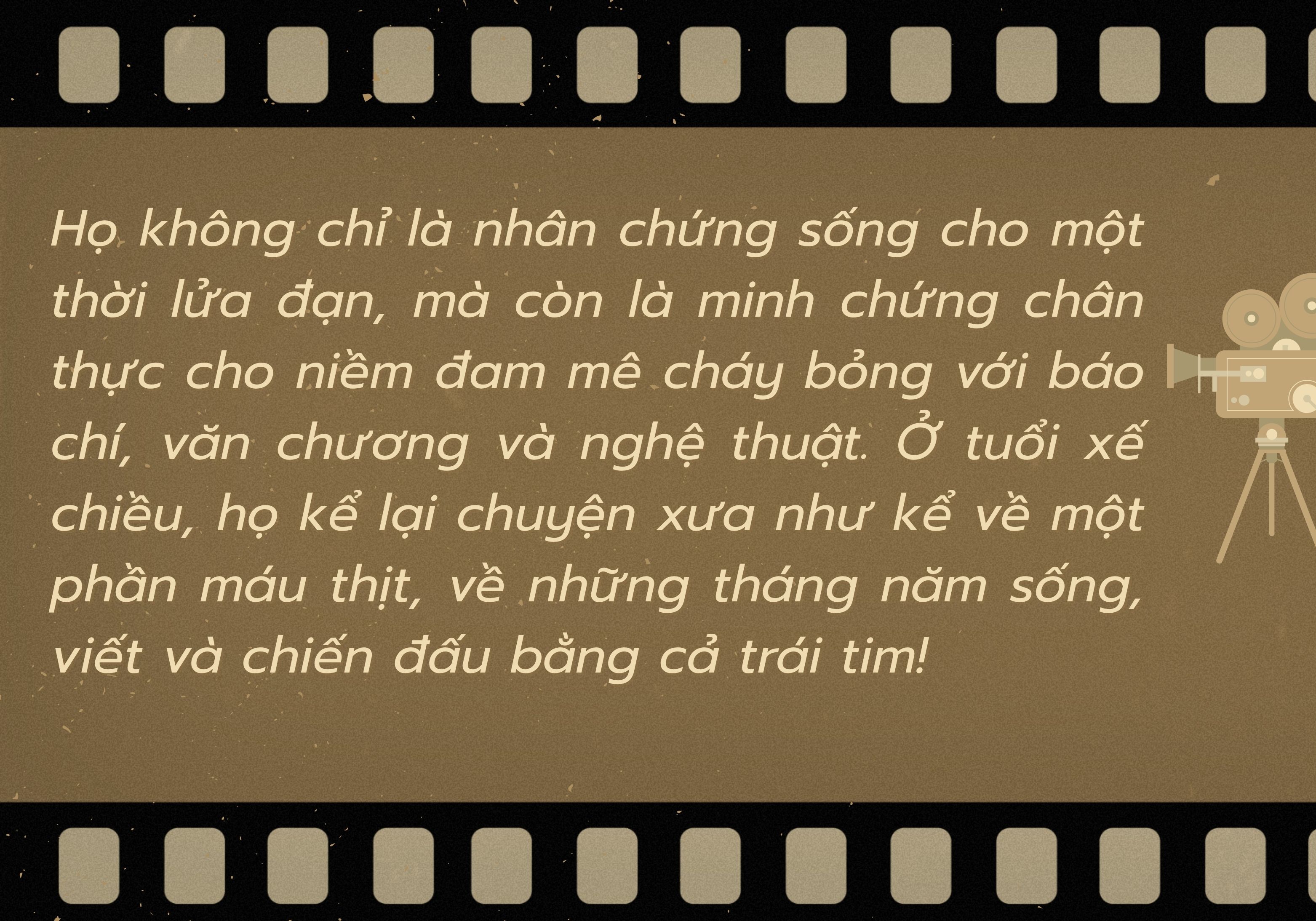 Nghe nhà báo chiến trường kể chuyện